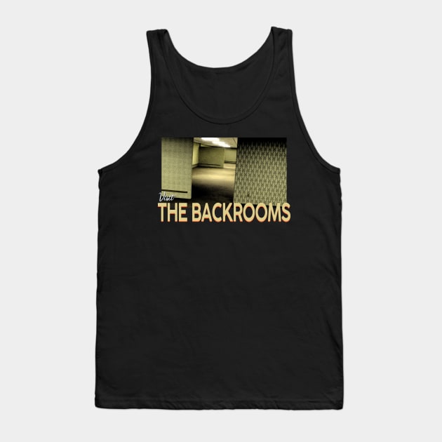 Visit The Backrooms Tank Top by giovanniiiii